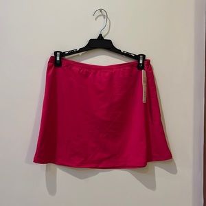 Sunsets California Pink Poppy Del Mar Cover Up Skirt,Medium,NWT